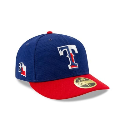 Sapca New Era Texas Rangers MLB 2021 Spring Training Low Profile 59FIFTY Fitted - Albastri